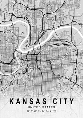 Kansas City Light Map