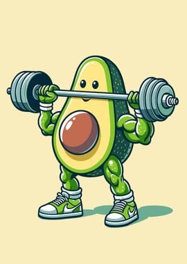 Avocado Weightlifting