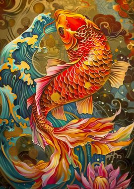 Koi Fish Painting