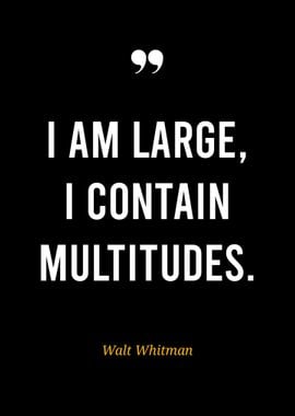 Walt Whitman Quote