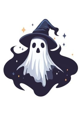 Ghost in Witch Hat