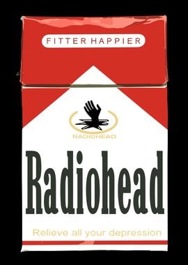 Radiohead Cigarette Pack