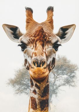 Giraffe Portrait