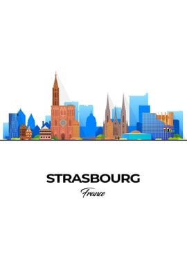 Strasbourg Skyline