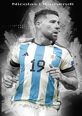 Nicolas Otamendi Argentina Soccer