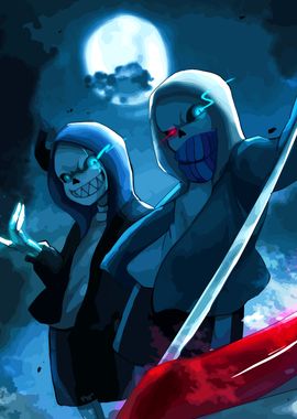 Sans and Papyrus Undertale