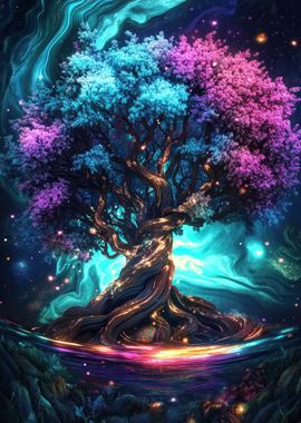 Glowing Tree of Life