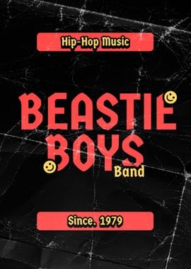 Beastie Boys Band Poster