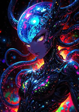 Cosmic Anime Girl