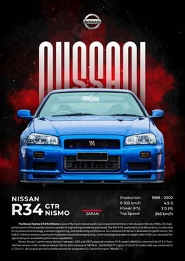 Nissan Skyline GT-R R34 Nismo