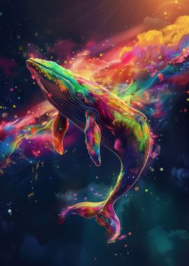 Rainbow Whale