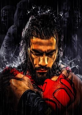 Roman Reigns Digital Art