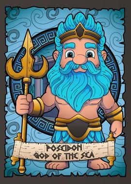 Poseidon, God of the Sea