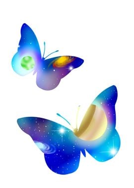 Cosmic Butterfly