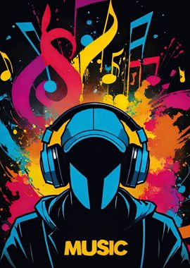 Music Lover Silhouette