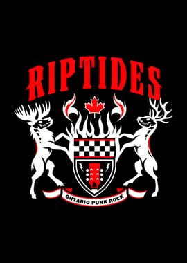 Riptides Ontario Punk Rock Band Logo