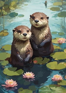 Happy Otter