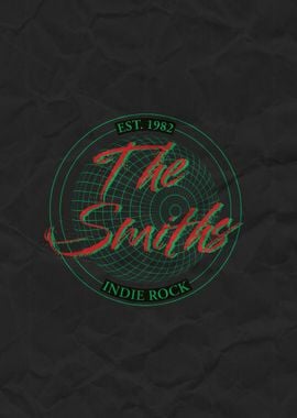 The Smiths Indie Rock Poster