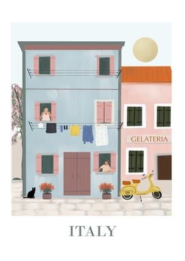 Italian Street Scene