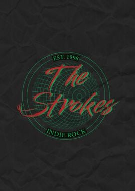 The Strokes Indie Rock Logo