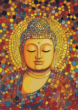 Buddha In Thoughts Art