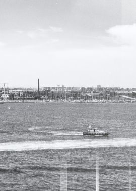 Boat on Calm Water Porto di Bari