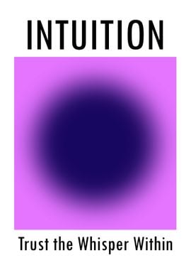 Intuition Aura Poster