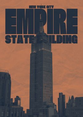 Empire State Building NYC Modern