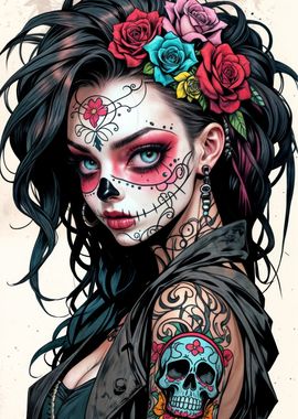 Sugar Skull Girl