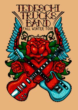 Tedeschi Trucks Band Tour Poster