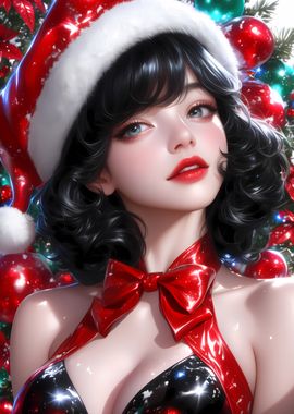 Christmas Anime Girl