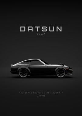 Black Datsun 240z - Specs