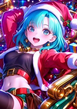 Anime Christmas Girl