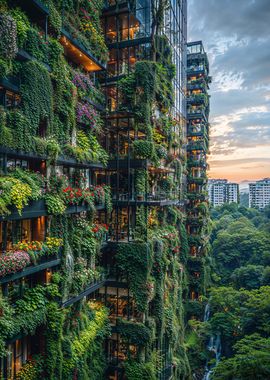 Vertical Garden Building