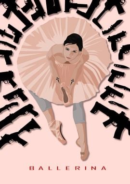 Ballerina with Guns