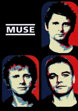 Muse Band Poster