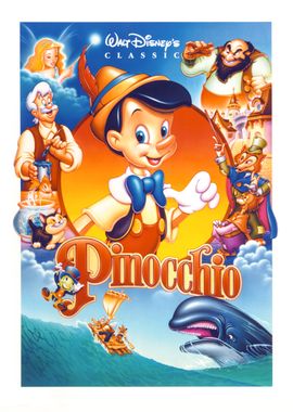 Pinocchio Vintage Poster