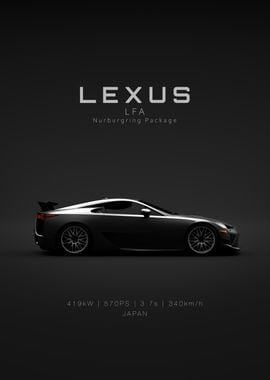 2012 Lexus LFA Nurburgring Package - Specs