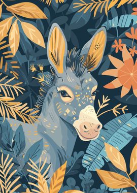 Donkey in Jungle