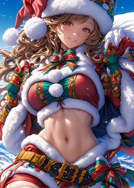 Christmas Anime Girl