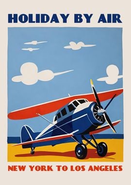 Vintage Airlines Poster