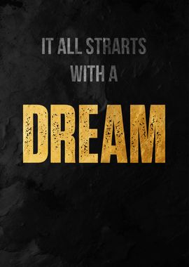 Dream Quote Poster