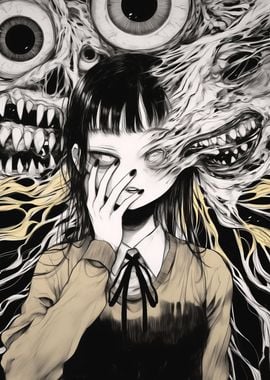 Horror Anime Girl