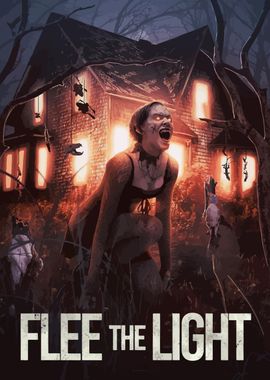 Flee the Light Horror Poster