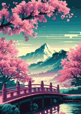 Cherry Blossom Bridge