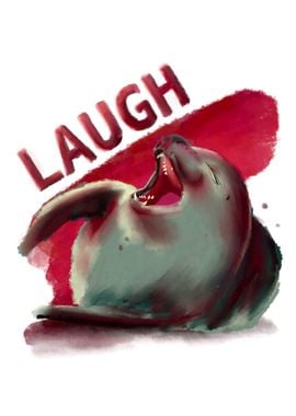 Laughing Rolling Seal