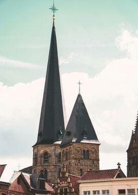 Gent, Belgium - Church Spires