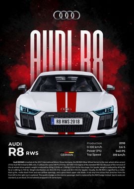 Audi R8 RWS 2018