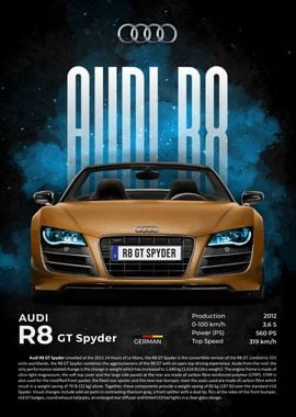 Audi R8 GT Spyder