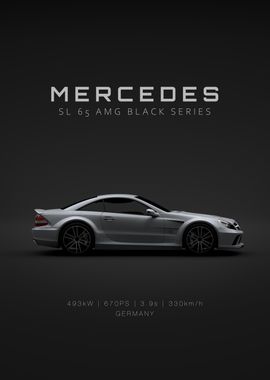 2009 Mercedes-Benz SL 65 AMG Black Series - Grey - Specs